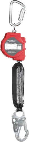 Vista 4 de 3M Protecta Línea de Vida Autorretráctil con Mosquetón 3100513, Correa, Gancho de Acero a Presión, 11 pies.