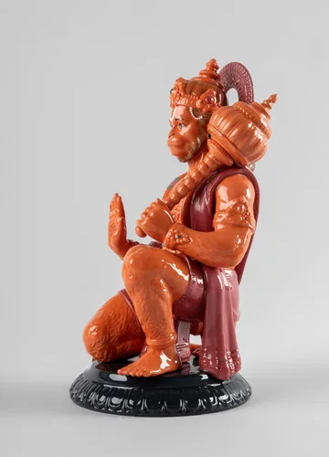 Vista 3 de LLADRO 01009557 Hanuman (naranja)