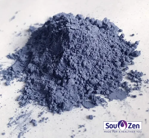 Vista 3 de Sou Zen - Polvo de guisante de mariposa azul 100% 4.5 oz (127 g) de grado culinario Calidad premium Superalimento naturalmente orgánico, crudo