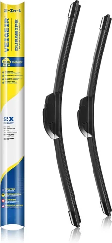 Vista 9 de Limpiaparabrisas delantero de 26 + 21 pulgadas, paquete de 2, compatible con Audi A6 2012-2018, Audi A7 2016-2017 For A6