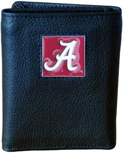 Vista 20 de Siskiyou Sports NCAA Deluxe - Cartera de piel de tres pliegues