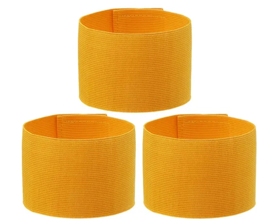 Vista 9 de ONLYKXY 3 brazaletes de capitán de 2.75 x 12.79 pulgadas, ajustable, para fútbol, baloncesto, voleibol, escuela, competencia, entrenador, jugadores