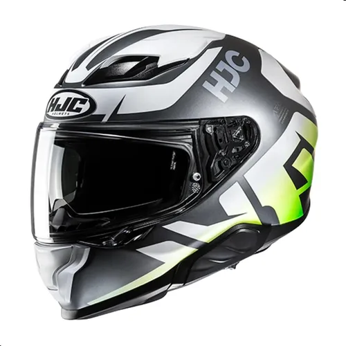 Vista 4 de Casco completo HJC F71 Bard para motocicleta con visera HJ-38 Pin-lock, aprobado por DOT (MC1, X-Small)