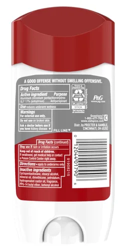 Vista 2 de Old Spice Antitranspirante 3 onzas Playmaker sólido (3.0 fl oz)
