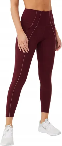 Vista 3 de Nike Leggings de yoga y entrenamiento para mujer, talla S, Remolacha oscura
