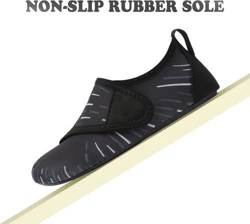 Vista 5 de JIASUQI - Zapatos deportivos acuáticos de verano para niños y niñas, calcetines acuáticos para ir a la playa y la piscina