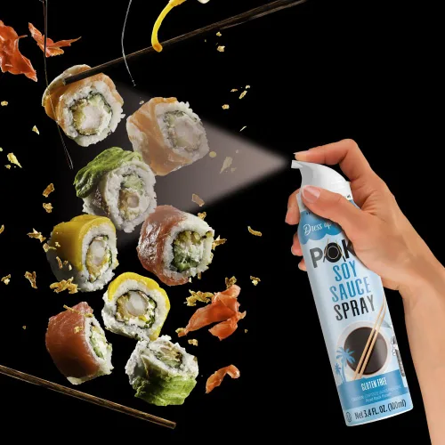 Vista 4 de Mantova Poke - Spray de salsa de soja, 3.4 onzas líquidas (paquete de 2), 100% pura, salsa de soja totalmente natural, apta para veganos, sin