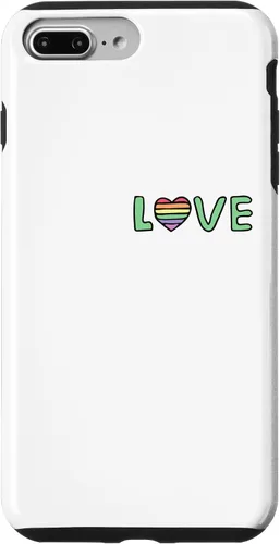 Vista 9 de Funda para iPhone 13 Pro LGBTQ Community Lesbiana Gay Bi Trans Love Rainbow Heart Cult