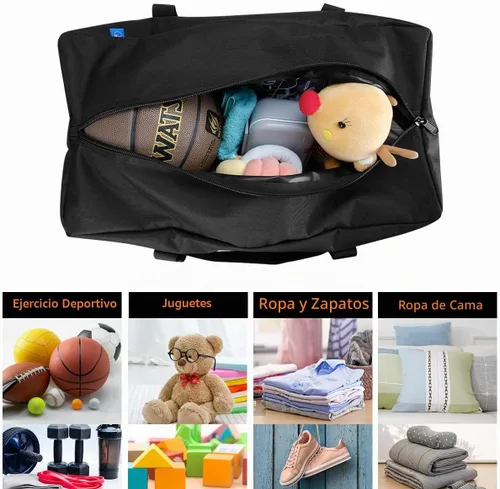 Vista 5 de COOLBEBE Bolsa de viaje de 24 x 12 x 12 pulgadas, 53 L de tamaño mediano