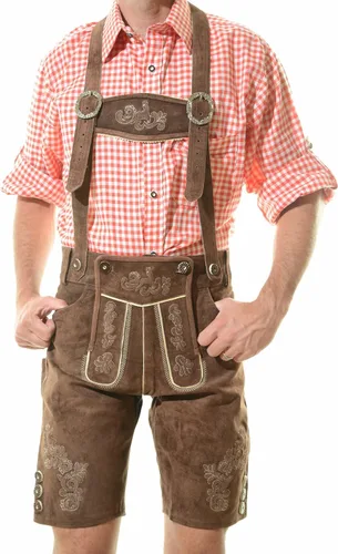 Vista 3 de Alemán Lederhosen Munich, traje alemán, ropa tradicional alemana