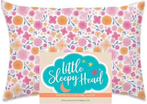 Vista 25 de Funda de almohada para jóvenes Little Sleepy Head - 100% funda de almohada de algodón y hipoalergénica - Funda de almohada envolvente de ajuste