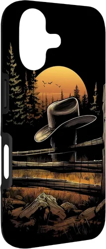 Vista 3 de Cowboy Hat Farm Outdoor Ranch Cowgirl Western Case for iPhone 17