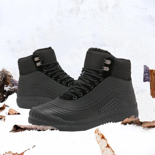 Vista 7 de ulogu Snow Boots for Men WomenInsulated Waterproof Fur Lined BootiesLightweight Winter Shoes