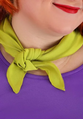 Vista 7 de Disfraz de Scooby Doo Daphne para mujer, talla grande, personaje de Scooby-Doo, vestido morado para Halloween