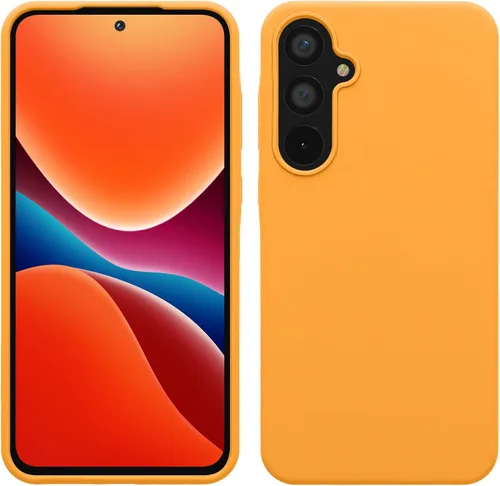 Vista 120 de kwmobile Funda Compatible con Samsung Galaxy A14 5G - Funda de teléfono de TPU y silicona con acabado suave - Verde Lima