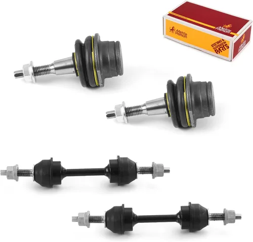 Vista 116 de Metrix Premium Chassis Parts - Juego de 4 piezas de articulación de rótula superior y barra estabilizadora delantera para Ford Ranger RWD 1998-2011