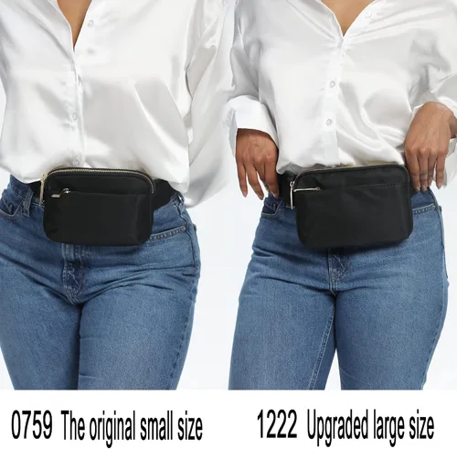 Vista 7 de UTO Riñonera cruzada para mujer, a la moda, cinturón, pecho, cintura, cadera, para ir de compras al aire libre, viajes, senderismo