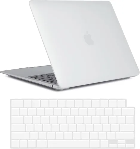 Vista 12 de Funda compatible con MacBook Pro de 13 pulgadas 2012 2011 2010 2009 2008 versión A1278, funda protectora de plástico duro y cubierta de teclado