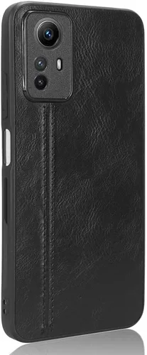 Vista 3 de Funda compatible con Xiaomi Redmi Note 12S 4G, piel sintética retro ultradelgada a prueba de golpes, compatible con Xiaomi Redmi Note 12S 4G