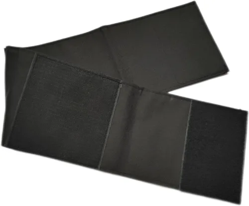 Vista 4 de Correa de pantorrilla para silla de ruedas y silla de transporte, ancho de asiento universal de 16 a 20 pulgadas, soporte de correa de pierna