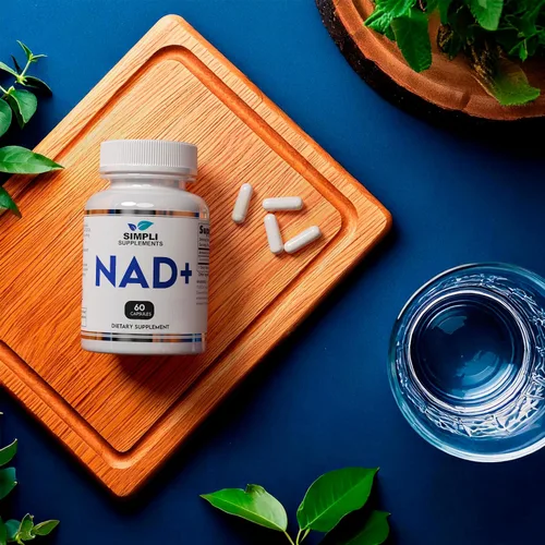 Vista 7 de Suplemento NAD para antienvejecimiento y regeneración celular NAD Booster 500mg por porción Alternativa de suplemento NMN Similar a