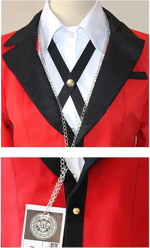 Vista 4 de Lovecos Disfraz de animé para mujer, uniformes escolares de Halloween