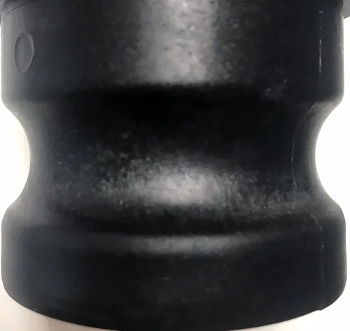 Vista 2 de Adaptador de válvula de asas IBC 2 "macho NPT rosca fina a plástico Camlock macho