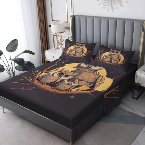 Vista 26 de Juego de sábanas tamaño Queen – Sábanas aztecas, sábanas y fundas de almohada de nativos americanos, microfibra suave, bolsillo profundo y sin