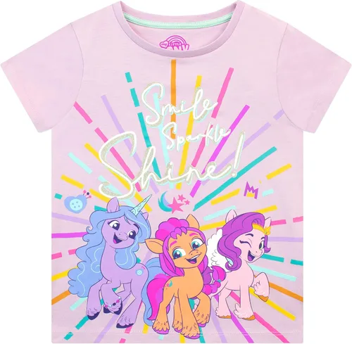 Vista 2 de My Little Pony Conjunto de camiseta y pantalones cortos para niña