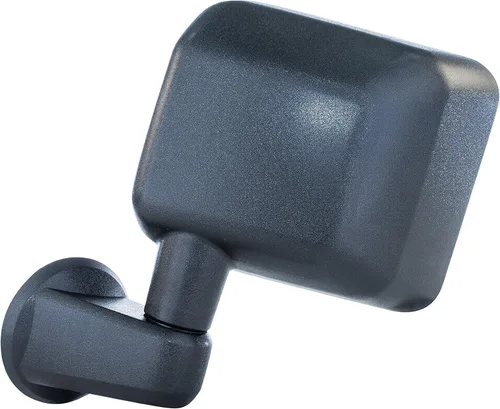 Vista 2 de Dependable Direct Espejo manual del lado izquierdo del conductor, texturado, sin calefacción, plegable, compatible con Jeep Wrangler 2007-2016