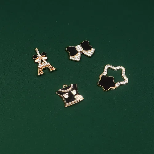 Vista 4 de Dijes para decorar zapatos accesorios para pulseras regalos para fiestas
