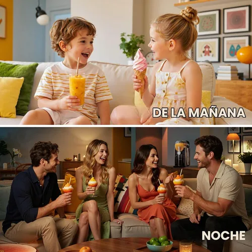 Vista 7 de Máquina de granizado de 88OZ y máquina de helado de servicio suave