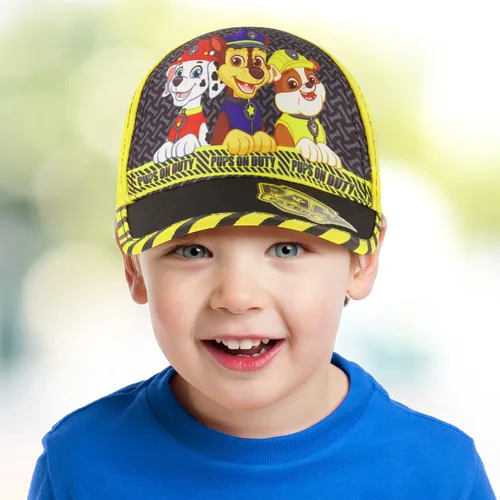 Vista 2 de Nickelodeon Baseball Cap, Paw Patrol Marshall Adjustable Toddler 2-4 Or Boy Hats for Kids Ages 4-7
