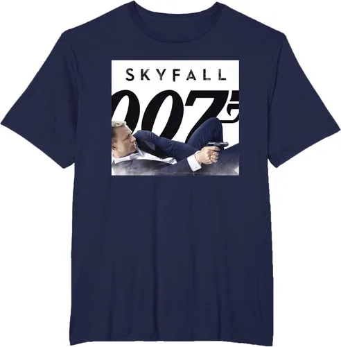 Vista 49 de Official James Bond 007 Camiseta Skyfall, Negro