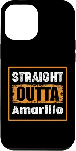 Vista 26 de Straight Outta Amarillo Texas USA Retro Distressed Vintage Case for iPhone 17