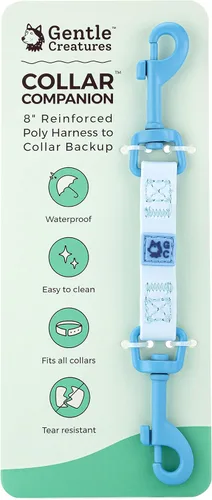 Vista 7 de Collar Companion - Clip de Respaldo Ajustable para Arnés de Perro, Púas, Collares de Pellizco, Gentle Lead - Cierre de Respaldo de Doble Extremo