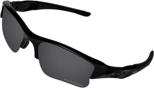 Vista 2 de BroLizard - Lente polarizada para gafas de sol Oakley Flak Jacket XLJ, negro