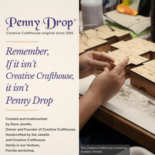 Vista 2 de Creative Crafthouse Penny Drop Size Medium from Fun Family or bar Game