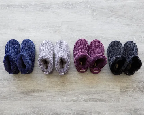 Vista 2 de Dearfoams womens Chenille Bootie