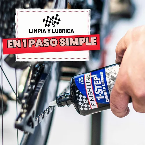 Vista 4 de Limpiador y lubricante de 1 paso Finish Line Aerosol de 8 onzas
