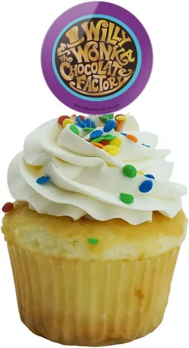 Vista 5 de Willy Wonka and the Chocolate Factory - Juego de 6 palillos para cupcakes