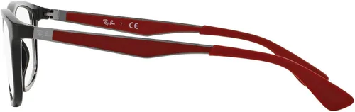 Vista 3 de Ray-Ban RX7055 - Gafas para hombre color gris brillante 2087in