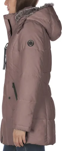 Vista 4 de Nautica Women's Heavyweight Puffer Jacket with Faux Fur Lined Hood