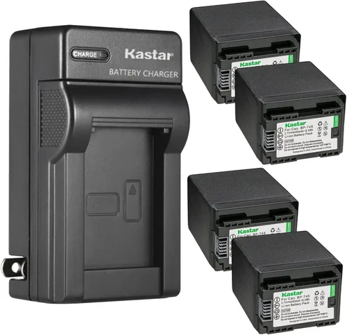 Vista 7 de Kastar Cargador de batería de pared BP-745 AC para Canon LEGRIA HF M66 HFM66, LEGRIA HF M68 HFM68, LEGRIA HF M76 HFM76, LEGRIA HF M78 HFM78, LEGRIA