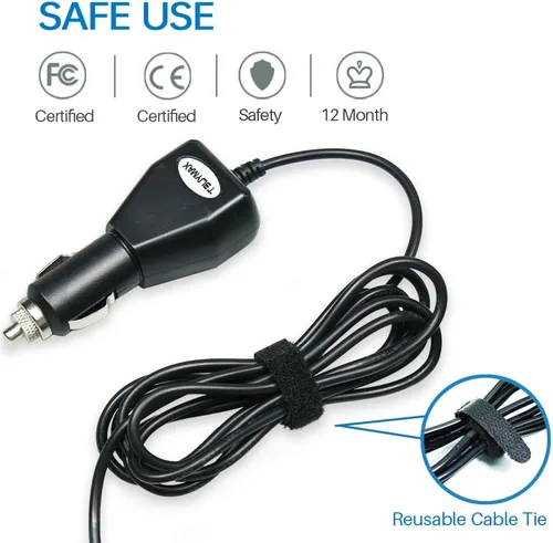 Vista 3 de Maymom Adaptador para sacador de leche Medela para encendedor de auto de 9 voltios, adaptador aprobado por CE FCC, repuesto de pieza #67174