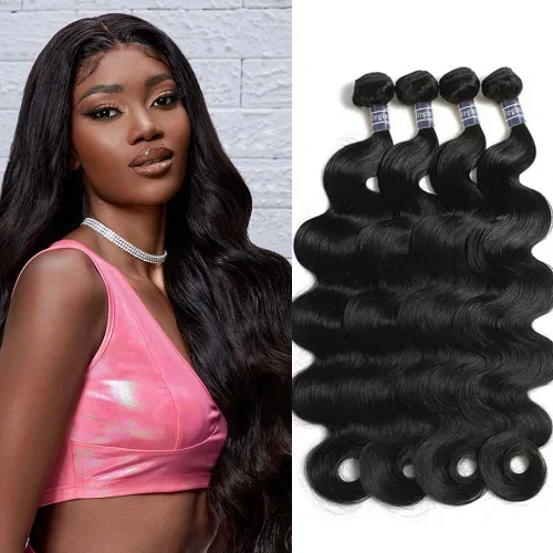 Vista 18 de Amella 3 paquetes de 3 mechones de cabello virgen brasileño ondulado (8, 10, 12 pulgadas), negro natural) 8A, 100% sin procesar, cabello humano
