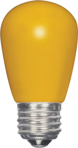 Vista 14 de Satco S9176 LED T6 Frost 2700K Bombilla base de candelabro, 0.8W