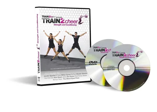 Vista 2 de TRAIN2cheer Strength & Conditioning High Energy Cardio & Strength Training Workout Music by The Black Eyed Peas, Miley Cyrus