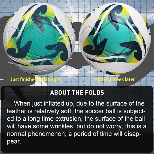 Vista 6 de Dakapal Soccer Ball World Cup Quality Champions League Soccer Ball Size 5 Thermally Bonded Match Ball with Seamless Stiching-Official Match
