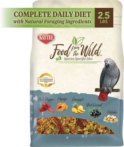 Vista 3 de Kaytee Food de The Wild Natural Pet Parrot Food, 2.5 libras